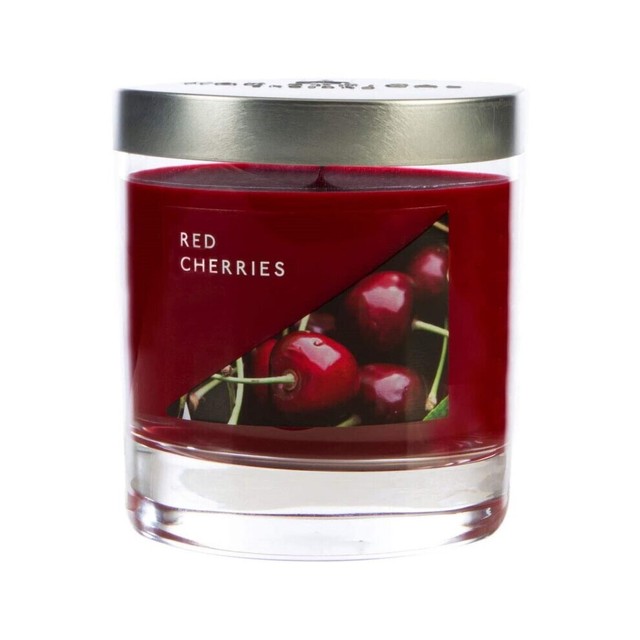 Wax Lyrical Red Cherries Made in England Medium Scented Tumbler Candle