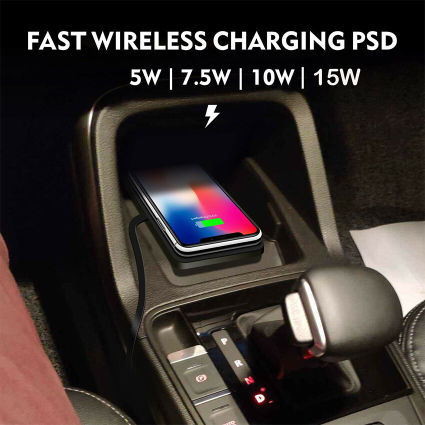 Universal Fast Charging Pad Wireless Car Phone Charger Mat For iPhone