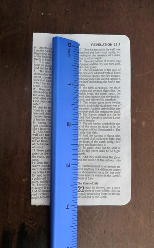 FAITHFOLD Men's 100% Leather WALLET with NEW TESTAMENT BIBLE - Picture 11 of 12