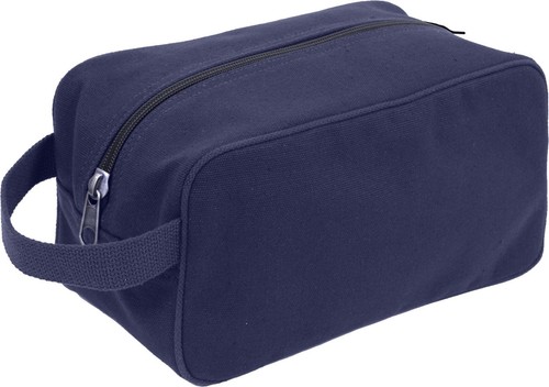 Bolso de tocador táctico de viaje con cremallera estuche de lona organizador compacto portátil doble - Imagen 10 de 16