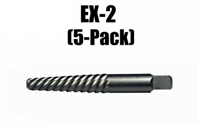 #57110 Norseman/Viking EX-2 Screw & Pipe Extractors Hi-Carbon Steel (5/Pkg)