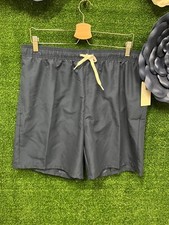 Old Navy blue 7in seam uv protection mens drawstring Swim shorts size large NWT