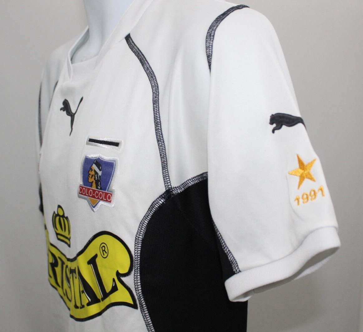 Maillot Domicile Colo Colo – Porté En Match – 2003 – Taille L – PUMA