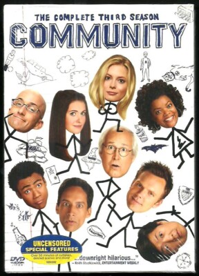 DVD Community: 3ª Temporada completa. Nuevo