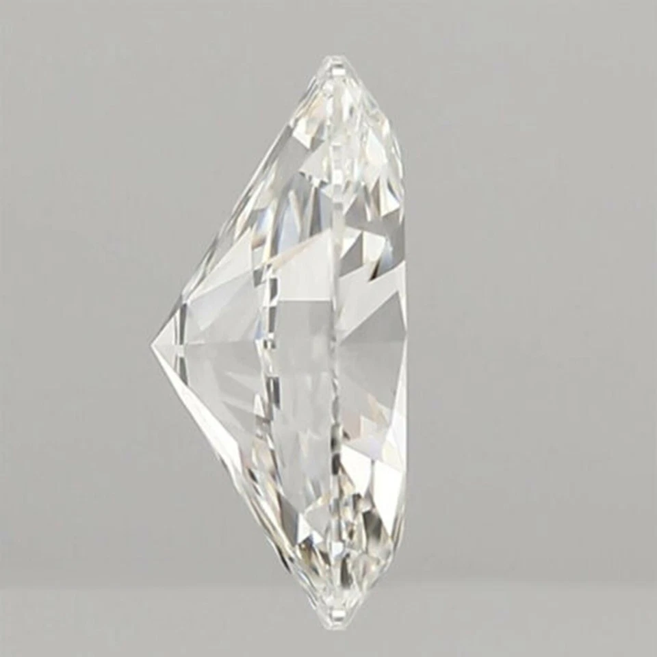 Diamante corte ovalado natural certificado GIA 0,73 quilates color F SI claridad -2 Foto 2 de 4