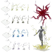 1/12 Figma Figure Stand Holder Base For Tamashii Effect Lightning Thunder  DIY