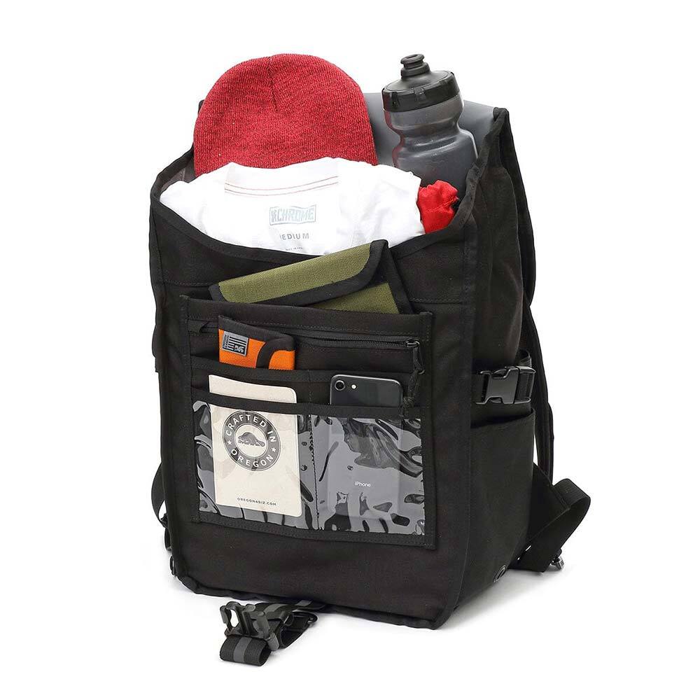 CHROME WARSAW SMALL BLACK Bag Backpack Water Resistant 18L CHROME WARSAW SMALL BLACK Bag Backpack Water Resistant 18L