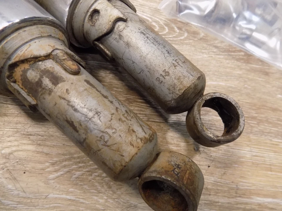 BSA DBD34 500 GOLD STAR 1960/Suspensión amortiguadores traseros originales OEM Foto 3 de 4