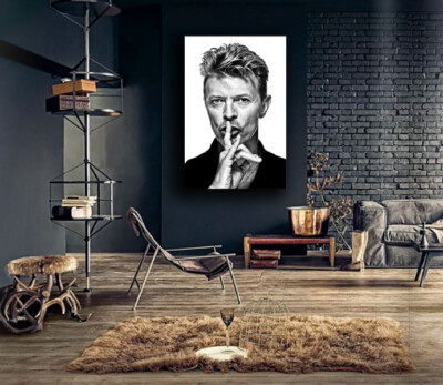 [洋書] David Bowie: A Portrait David Bowie singer/songwriter reprint signed autographed 11x14