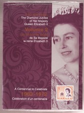 2012 Canada Sc# 2514 QEII Diamond Jubilee Keepsake Folder. Mini Pane, Postcard