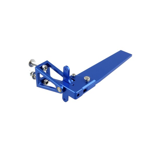 87MM Alloy Professional Steering Rudder for Catamaran RC Racing Boat Blue - Picture 3 of 3