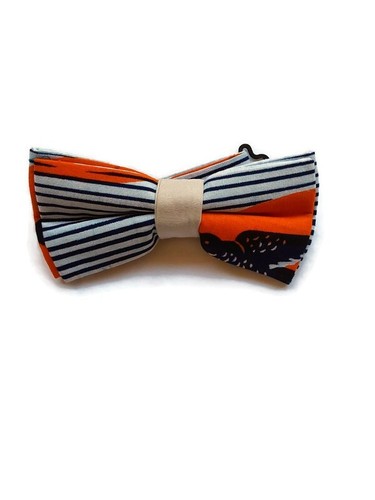 Handmade African Bow tie and Pocket Square | Valentine Gift | Unisex | - 第 6/12 張圖片