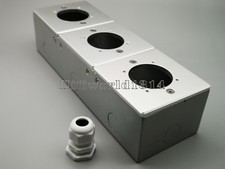 1x eu AC Power Supply Bar Distributor Box 3outlet