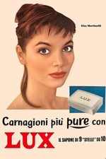 Poster Manifesto Locandina Pubblicità Cosmetica Stampa Vintage Sapone Shampo Lux