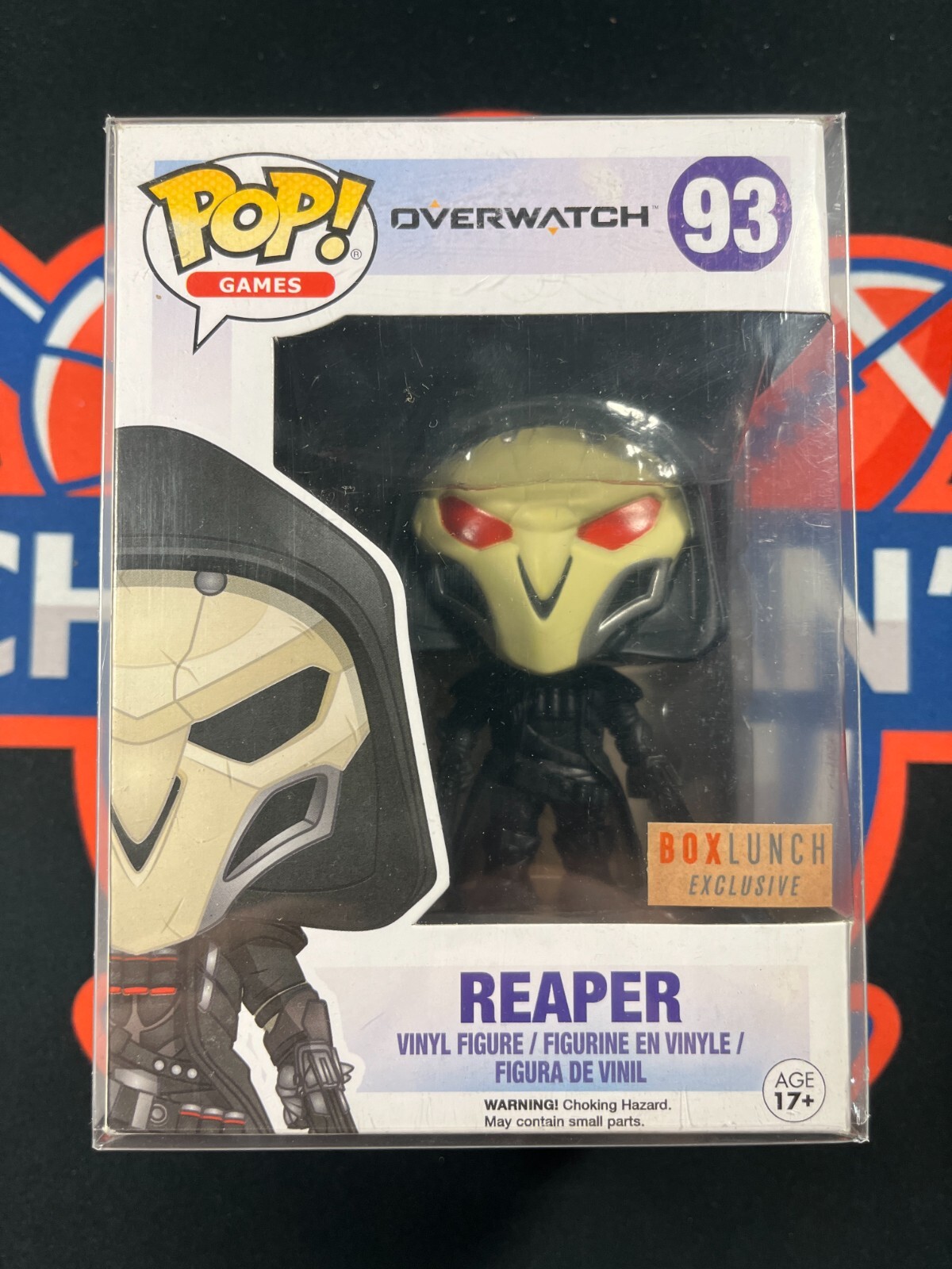 Funko Pop! Caja De Almuerzo Exclusiva De Overwatch Games Reaper #93
