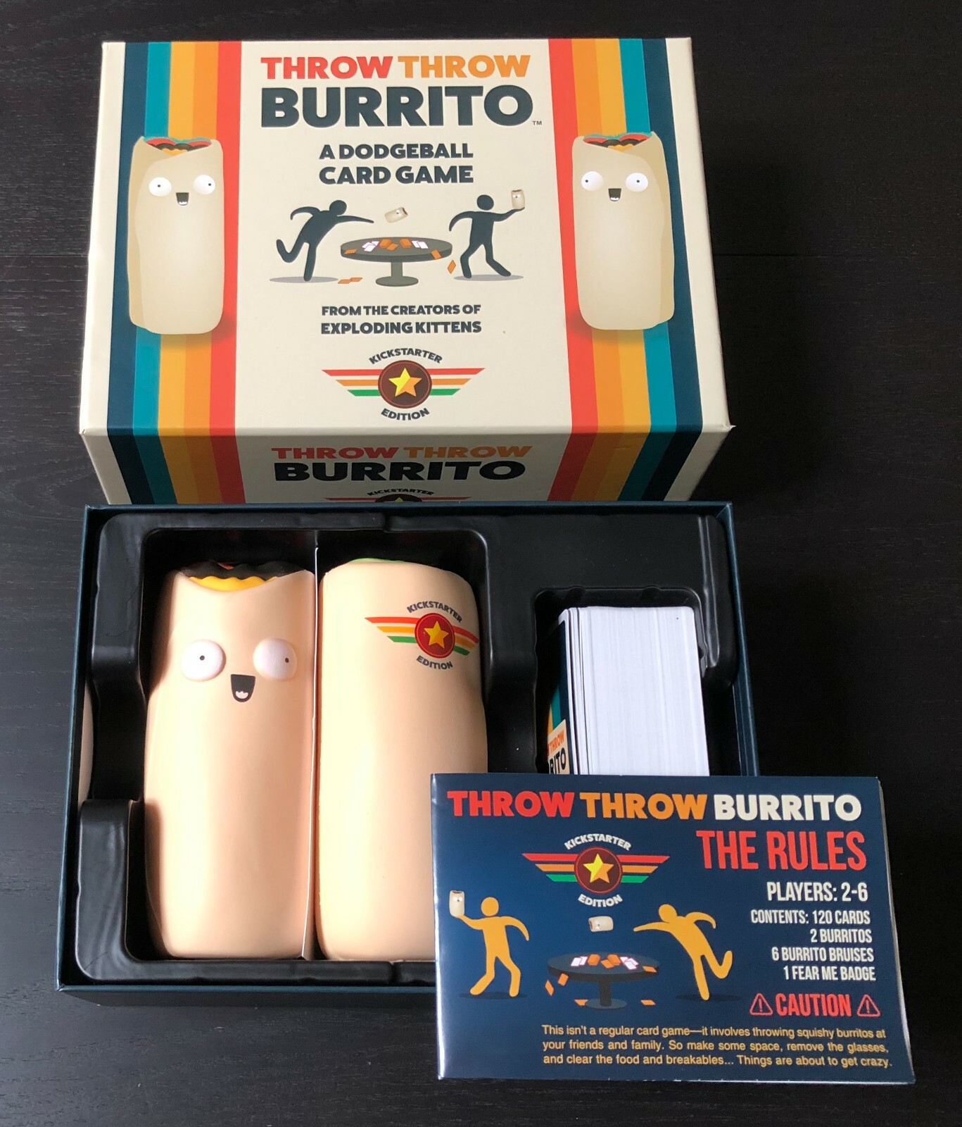 Throw Throw Burrito Game - Kickstarter Exclusive Edition | eBay