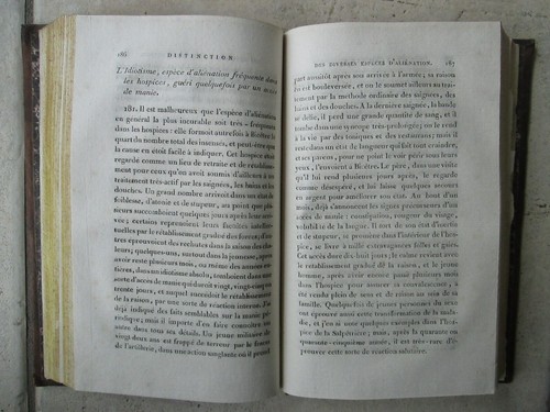 PINEL : TRAITE MEDICO-PHILOSOPHIQUE SUR L'ALIENATION MENTALE, 1809. - Picture 9 of 24