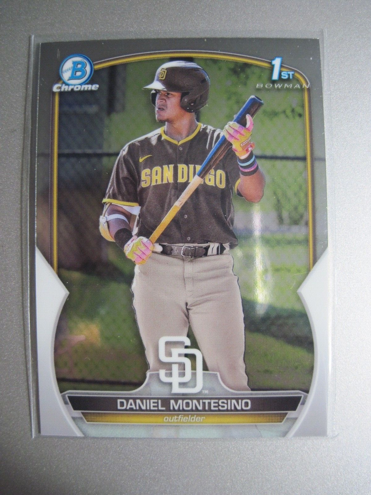 2023 BOWMAN CHROME 1ST CARD DANIEL MONTESINO #BCP-114