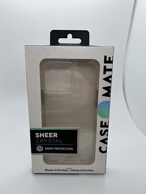 Case-Mate Sheer Crystal Superstar Case for iPhone 13 Pro Max / 12 Pro Max 6.7''