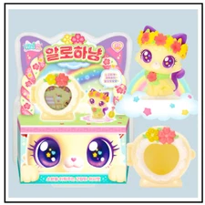 WishCat Figure ALOHAMEOW Korean Animation Wish Cat Toy 2024 New