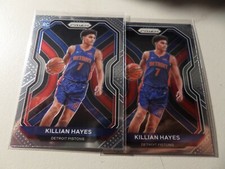 2020-21 Killian Hayes Panini Prizm Base Rookie Card RC #270 Pistons Mint 2 Lot