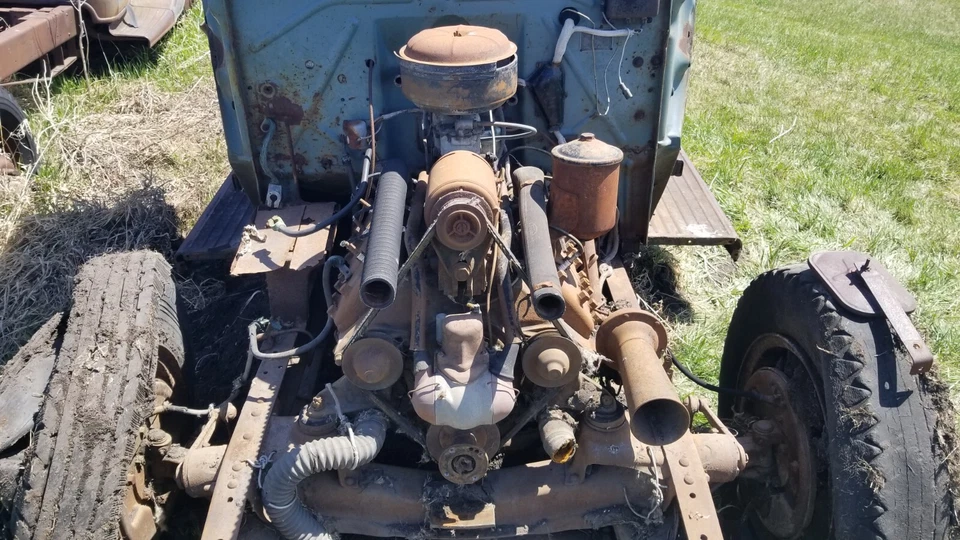 Conjunto de filtro de aceite camioneta Ford 3/4 1 tonelada 40 41 1940 1941 42 46 47 1947 Foto 4 de 4