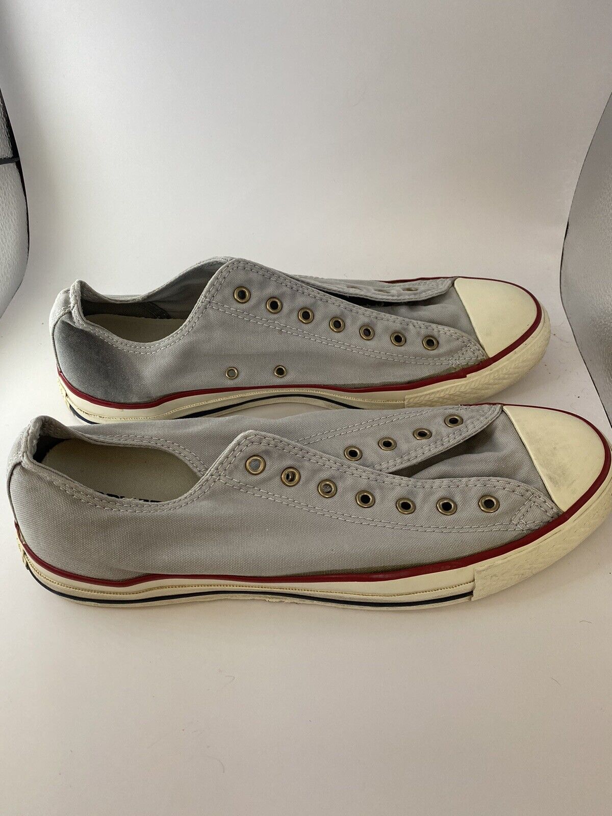 CONVERSE Grey OG 1990s All Star Ox Low Vintage Sn… - image 2