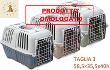 PRATIKO 3 Trasportino Cane e Gatto Per Auto con Porta in Metallo Taglia Grande