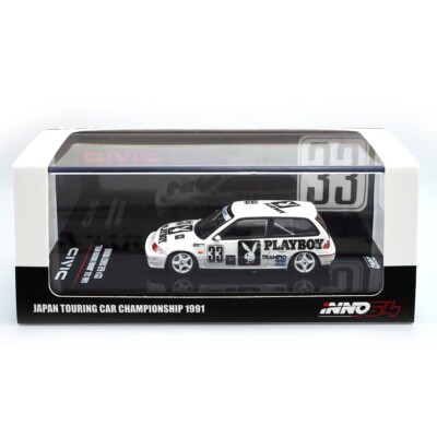 INNO64 HONDA CIVIC EF9 #33 PLAYBOY JAPAN TOURING CAR CHAMPIONSHIP