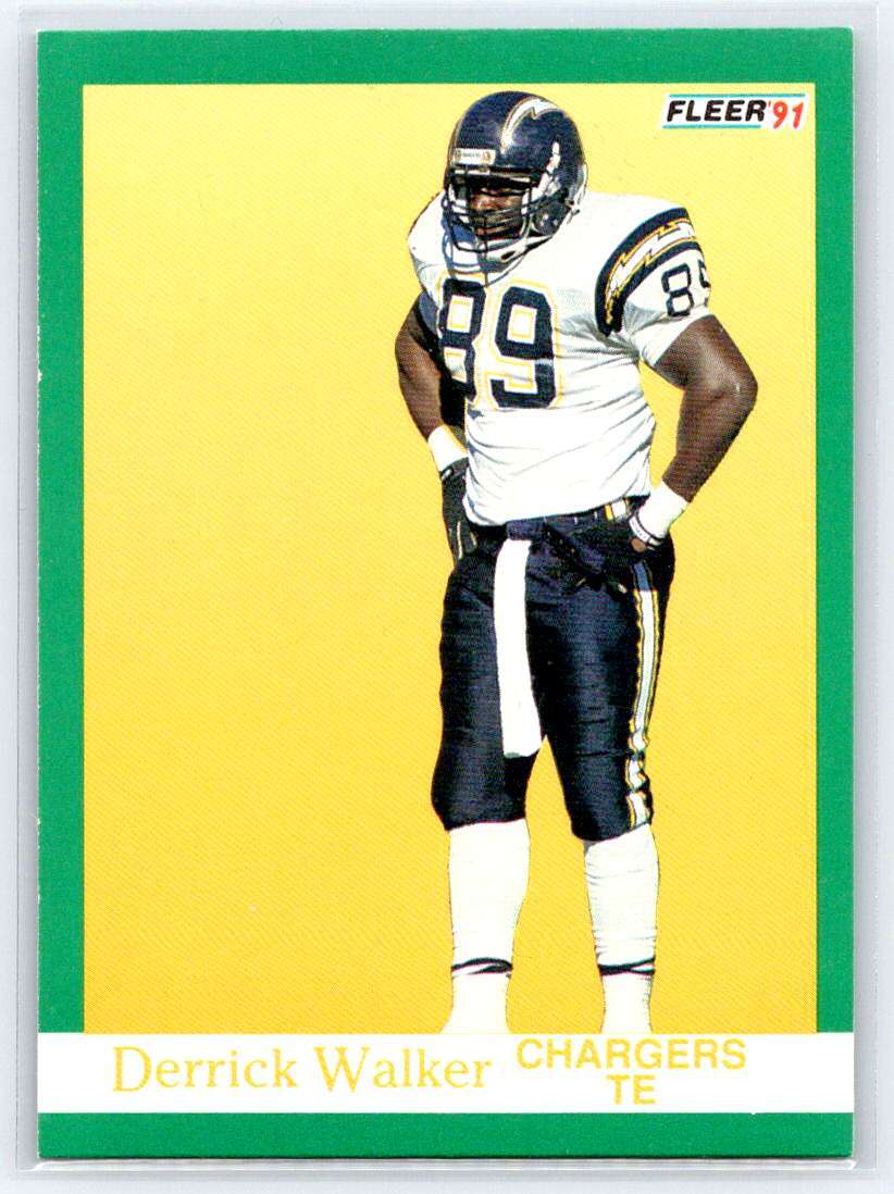 1991 Fleer #181 Derrick Walker