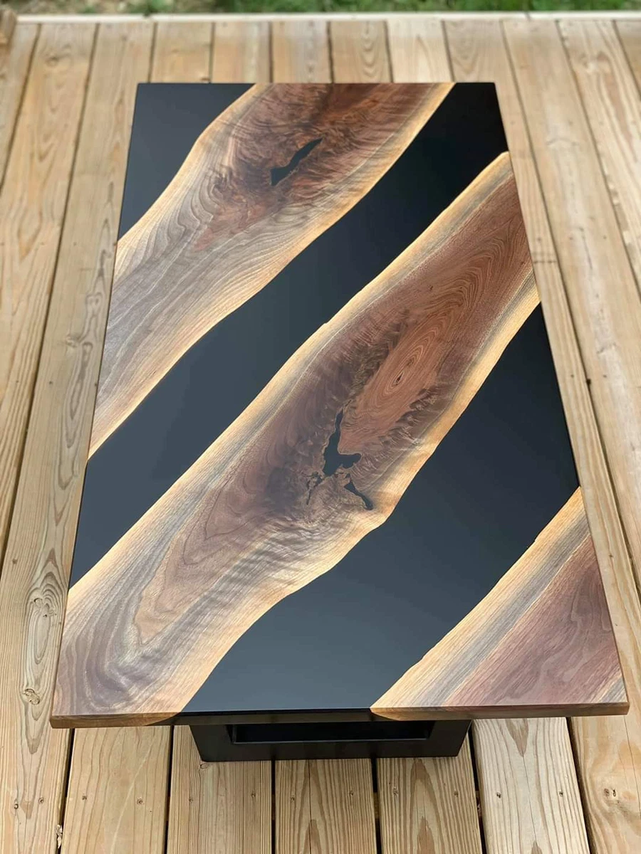 Black river epoxy table online