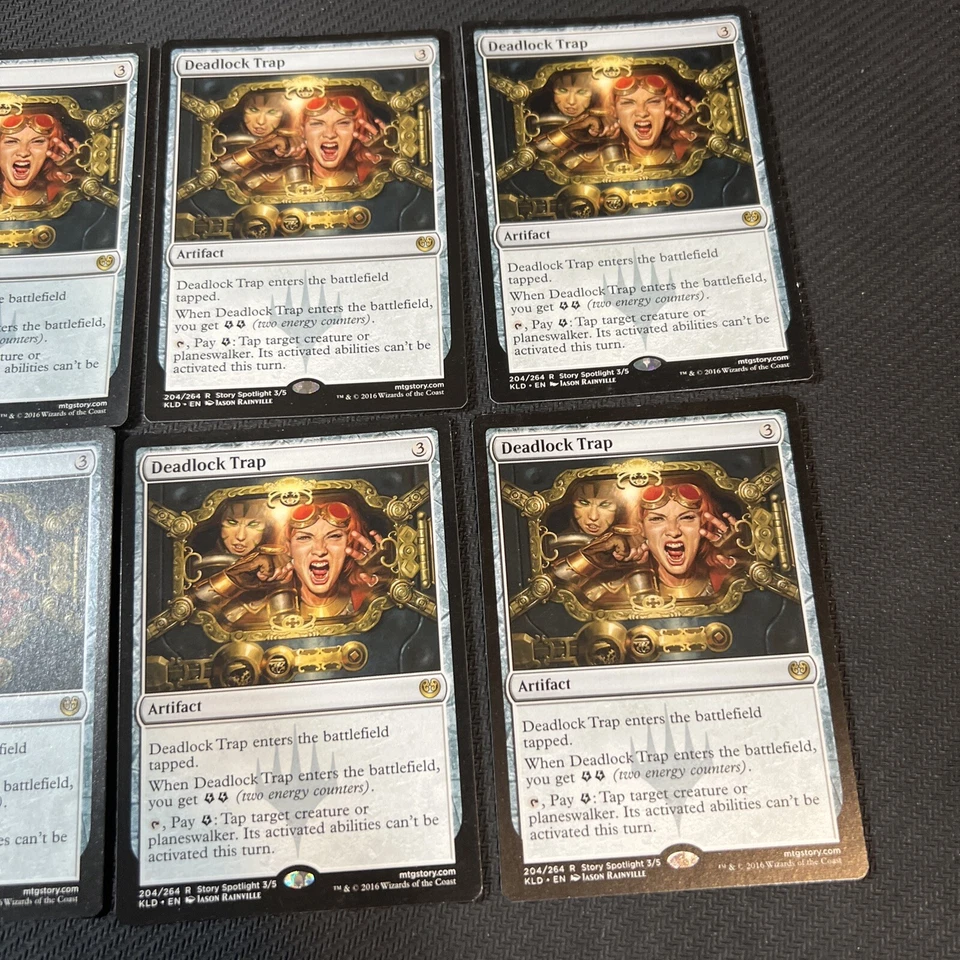 Deadlock Trap Magic The Gathering Mtg Kaladesh Rare Card 6 - Image 2 of 4
