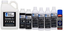 PEST EXPERT BED BUG KILLER SPRAY 5L, 2 X POWDER, 4 XL FOGGER, 1 X RENTOKIL SPRAY