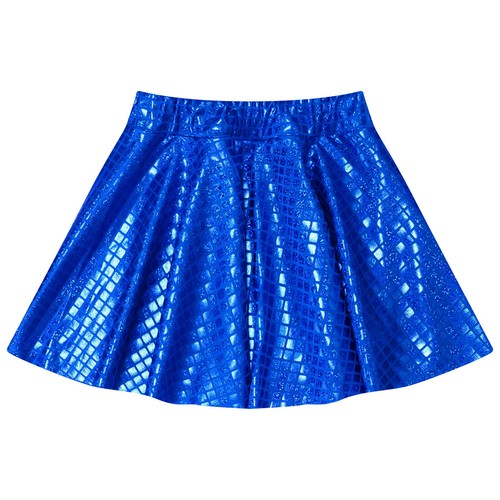 Kids Girls Stage Performance Pleated Skirt Cheerleading Ballroom Costume Party - Picture 5 of 48