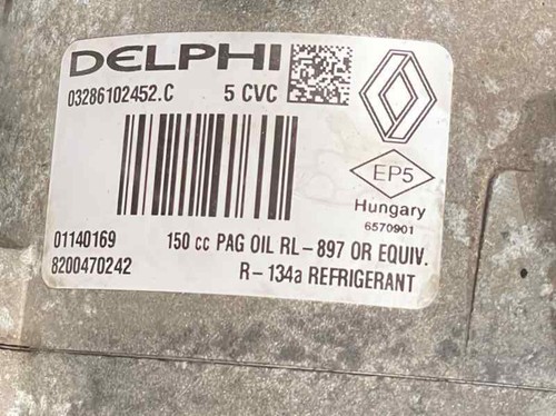 8200470242 DELPHI klimakompressor 122064 RENAULT MEGANE II BERLINA 5P 1.6 2002