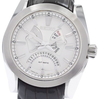 Seiko Brightz Ananta Automatik SAEC003 6R24 Retrograde Herrenuhr GEBRAUCHT