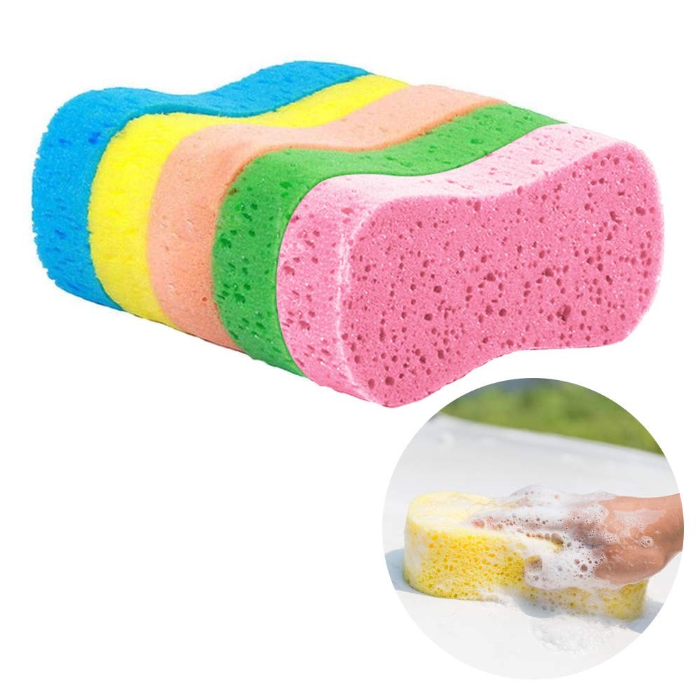 5 Pack Car Wash Sponges, 8.7