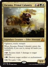 1x Zacama, Primal Calamity NM-Mint, English Rivals of Ixalan MTG Magic