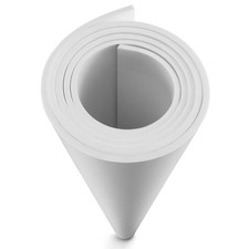 EVA Foam White 5mm Thick 35.5 x 59 inch Sheet High Density 86 kg/m3