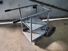 Welding Gas Bottle Tool Tray Trolley Portable