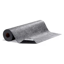 Pig Grp36203-Gy Sorbent Roll, 4 Gal, 3 Ft X 10 Ft, Universal, Gray, 5 Pk