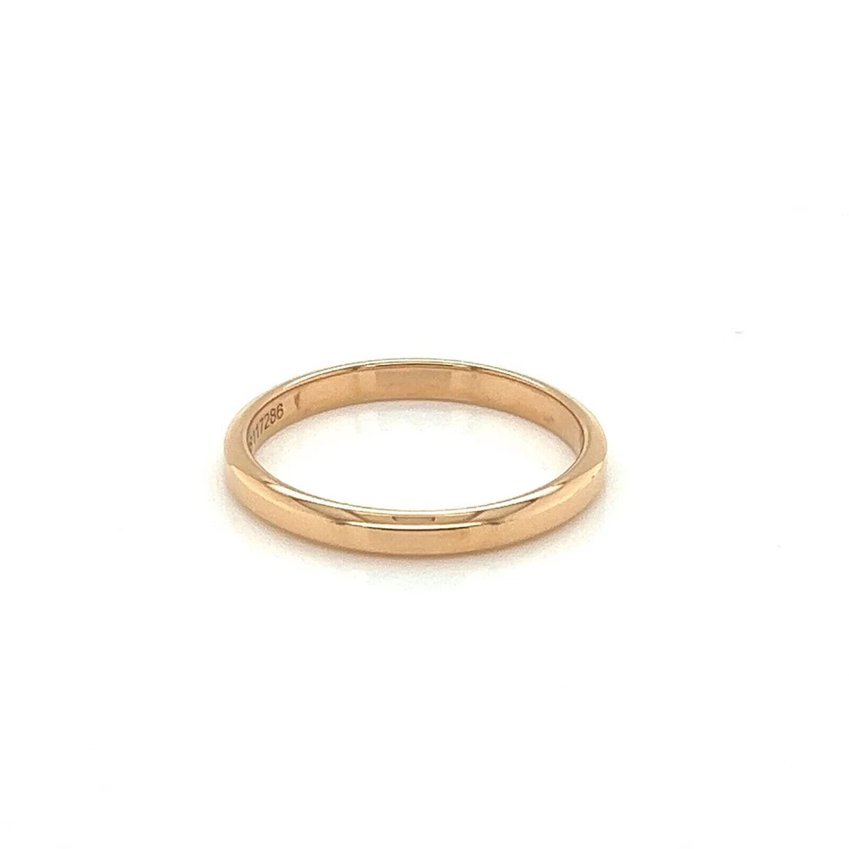 Van Cleef & Arpels Toujours 18k Rose Gold Band Ring - Size 7 - Image 3 of 3