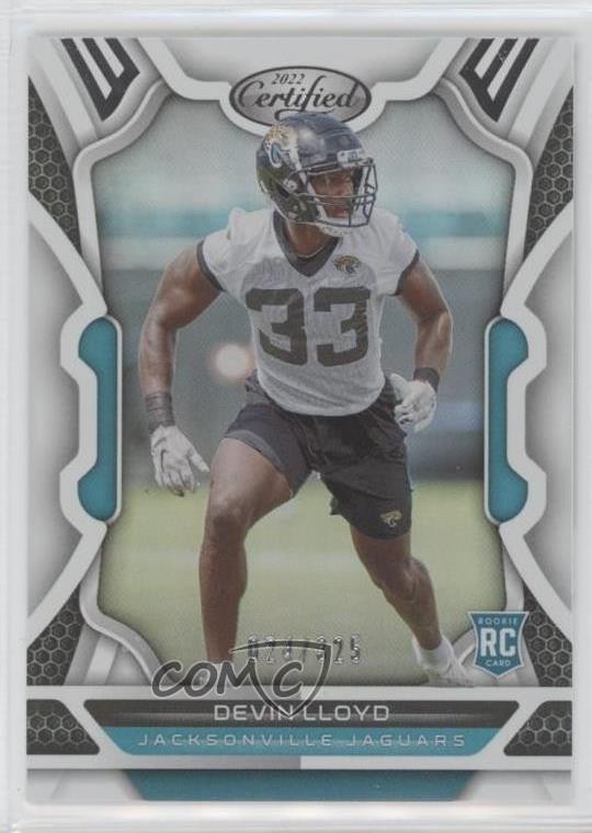 2022 Certified Rookies Mirror 24/325 Devin Lloyd #145 Rookie RC 10mx