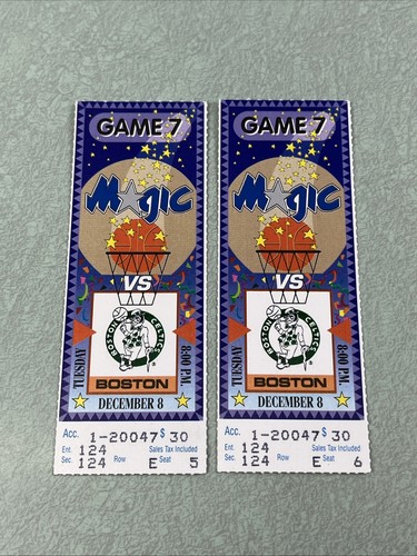 1992 NBA Ticket Stub Celtics Magic Robert Parish v SHAQ 1st Matchup RARE GAME 7 - Bild 1 von 5