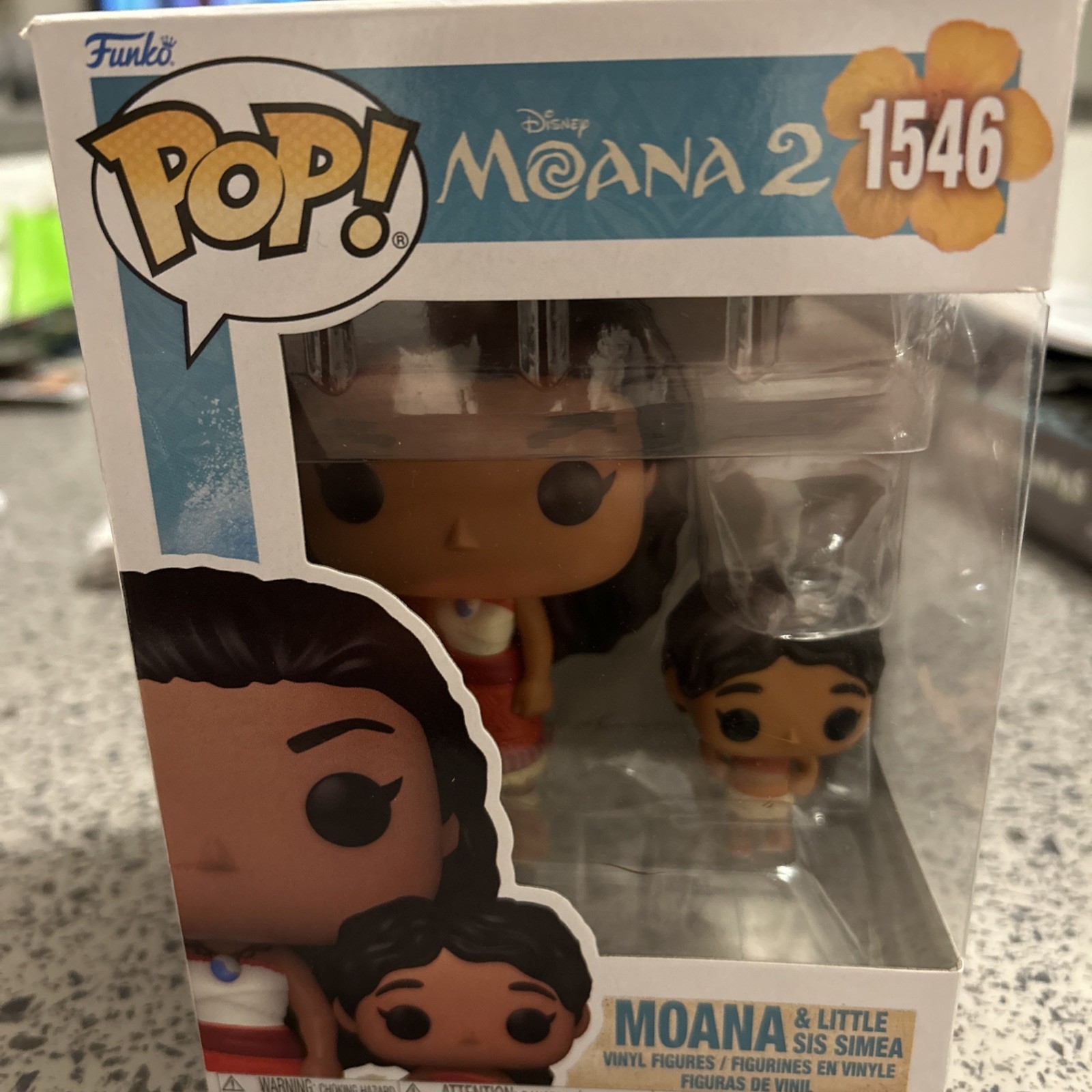 Funko Pop! Disney Moana 2 1546 Moana & Little Sis Simea