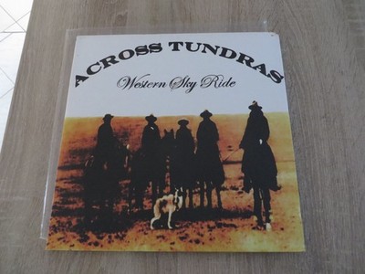 ACOSS TUNDRAS vinyl aus Sammlung  WESTERN SKY RIDE 2lp col