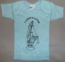 VTG 70S 80S PCH HOSPITAL T SHIRT BABY INFANT YOUTH SZ 6M USA MADE SPENCER'S