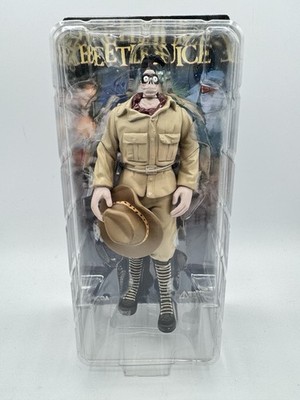 Beetlejuice Shrunken Head Guy Figure NECA 2001 NIB NOS