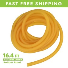 Natural Latex Rubber Band 16.4ft 6x9mm Tube Slingshot Catapult Elastic Hunting