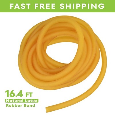 Natural Latex Rubber Band 16.4ft 6x9mm Tube Slingshot Catapult Elastic Hunting